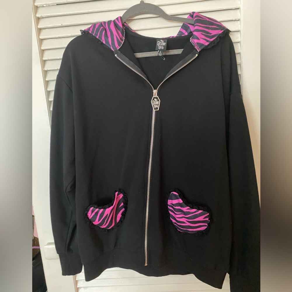 Dolls Kill Grave Girls Jacket- Large